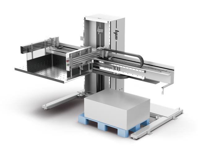 Descargador inteligente de pilas de papel con sistema servo para impresión